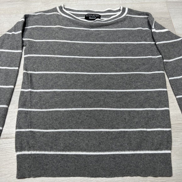 Banana Republic Sweaters - Banana Republic Filpucci Women’s Sweater Wool Cashmere Striped Size Small XS